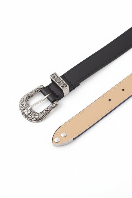 Western Belt - Black
